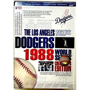 Los Angeles Dodgers 1988 World Series Collector's Edition 7 disc DVD Brand New